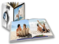 Libri di foto Suprema con copertina rigida e sovracoperta